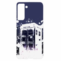 Чехол для Samsung S21 Box of doctor who - PrintSalon