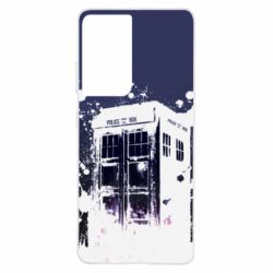Чехол для Samsung S21 Ultra Box of doctor who - PrintSalon