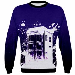 3D свитшот Box of doctor who - PrintSalon