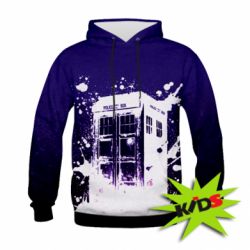 Дитяче 3D худі Box of doctor who