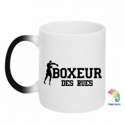 Чашка-хамелеон Boxeur Des Rues - PrintSalon
