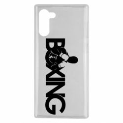 Чохол для Samsung Note 10 Boxing Art - PrintSalon