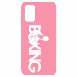 Чохол для Samsung A02s/M02s Boxing Art - PrintSalon