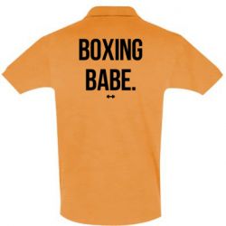 Мужское поло Boxing babe