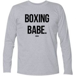 Футболка з довгим рукавом Boxing babe