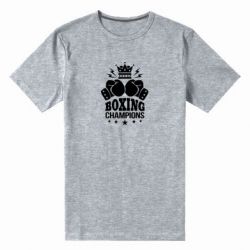 Мужская футболка премиум Boxing champions - PrintSalon