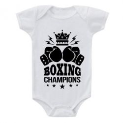 Детский бодик Boxing champions - PrintSalon