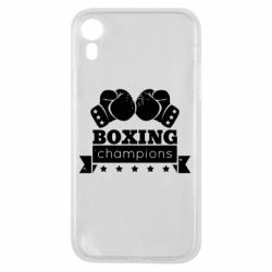 Чехол для iPhone XR Boxing Champions - PrintSalon