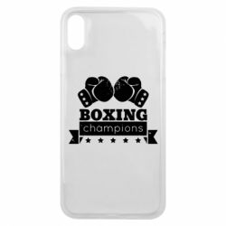 Чехол для iPhone Xs Max Boxing Champions - PrintSalon