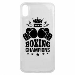 Чехол для iPhone Xs Max Boxing champions - PrintSalon
