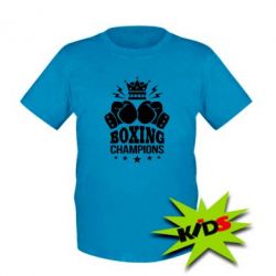Детская футболка Boxing champions - PrintSalon