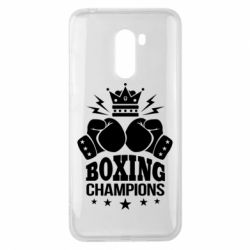 Чехол для Xiaomi Pocophone F1 Boxing champions - PrintSalon