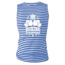 Майка-тельняшка Boxing champions - PrintSalon