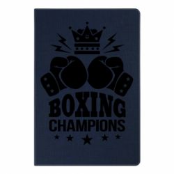 Блокнот с принто Boxing champions - PrintSalon