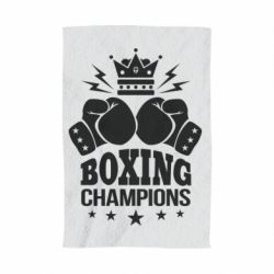Полотенце с принтом Boxing champions - PrintSalon