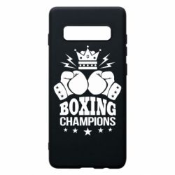 Чехол для Samsung S10+ Boxing champions - PrintSalon