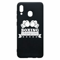 Чехол для Samsung A30 Boxing Champions - PrintSalon