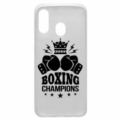 Чехол для Samsung A40 Boxing champions - PrintSalon