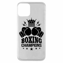 Чехол для iPhone 11 Boxing champions - PrintSalon