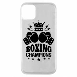 Чехол для iPhone 11 Pro Boxing champions - PrintSalon