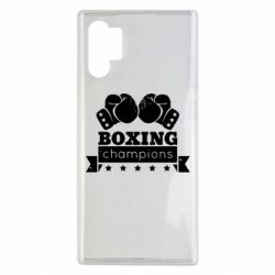 Чехол для Samsung Note 10 Plus Boxing Champions - PrintSalon