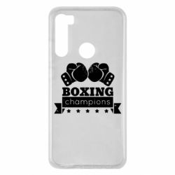 Чехол для Xiaomi Redmi Note 8 Boxing Champions - PrintSalon