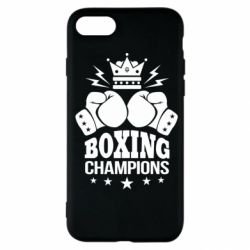 Чехол для iPhone SE 2020 Boxing champions - PrintSalon