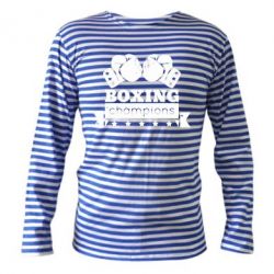 Тельняшка с длинным рукавом Boxing Champions - PrintSalon