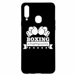Чехол для Samsung A20s Boxing Champions - PrintSalon
