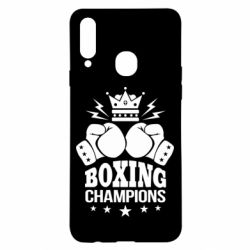 Чехол для Samsung A20s Boxing champions - PrintSalon