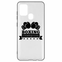 Чехол для Samsung A21s Boxing Champions - PrintSalon