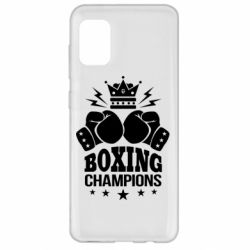 Чехол для Samsung A31 Boxing champions - PrintSalon