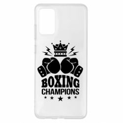 Чехол для Samsung S20+ Boxing champions - PrintSalon
