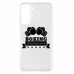 Чехол для Samsung S21 Boxing Champions - PrintSalon