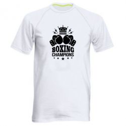 Мужская футболка для спорта Boxing champions - PrintSalon