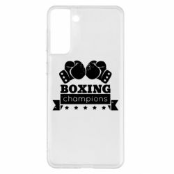 Чехол для Samsung S21+ Boxing Champions - PrintSalon