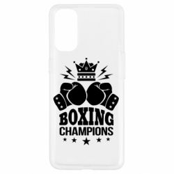 Чехол для Oppo Reno 4 Boxing champions - PrintSalon