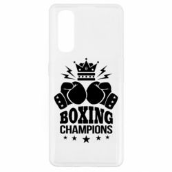 Чехол для Oppo Find X2 Boxing champions - PrintSalon