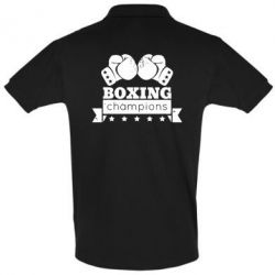 Мужское поло Boxing Champions - PrintSalon