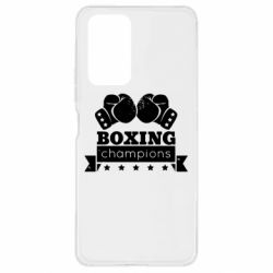 Чехол для Xiaomi Redmi Note 10 Pro Boxing Champions - PrintSalon