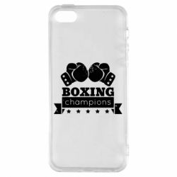 Чехол для iPhone5/5S/SE Boxing Champions - PrintSalon