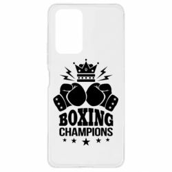 Чехол для Xiaomi Redmi Note 10 Pro Boxing champions - PrintSalon