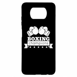 Чехол для Xiaomi Poco X3 Boxing Champions - PrintSalon