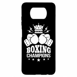 Чехол для Xiaomi Poco X3 Boxing champions - PrintSalon