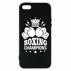 Чехол для iPhone5/5S/SE Boxing champions - PrintSalon