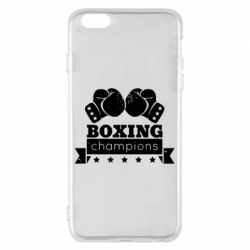 Чехол для iPhone 6 Plus/6S Plus Boxing Champions - PrintSalon