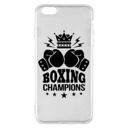 Чехол для iPhone 6 Plus/6S Plus Boxing champions - PrintSalon