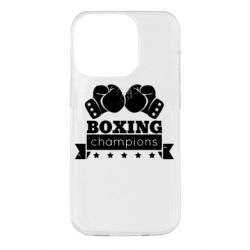 Чехол для iPhone 14 Pro Boxing Champions - PrintSalon