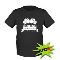 Детская футболка Boxing Champions - PrintSalon
