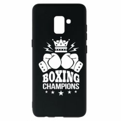 Чехол для Samsung A8+ 2018 Boxing champions - PrintSalon